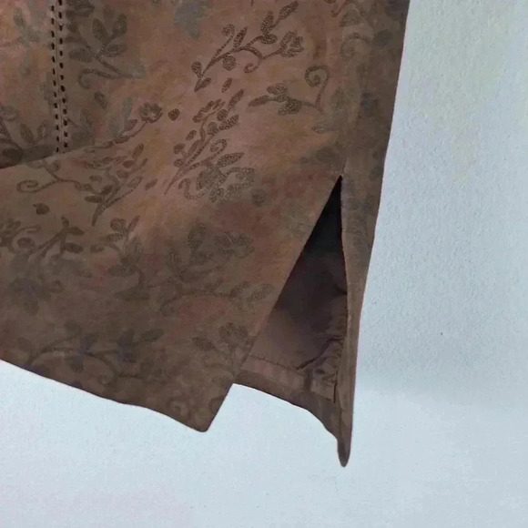 EUC Tyler Boe Leather Skirt Size 2 - Picture 4 of 8